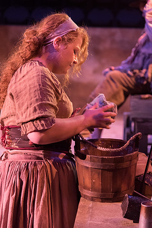 Theatre production: Man of LaMancha dress rehearsal.