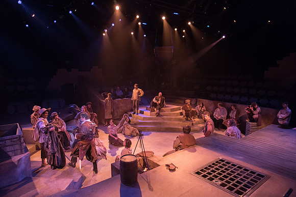 Theatre production: Man of LaMancha dress rehearsal.