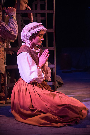 Theatre production: Man of LaMancha dress rehearsal.