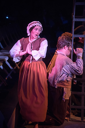 Theatre production: Man of LaMancha dress rehearsal.