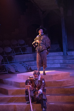 Theatre production: Man of LaMancha dress rehearsal.