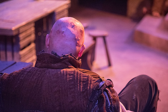 Theatre production: Man of LaMancha dress rehearsal.