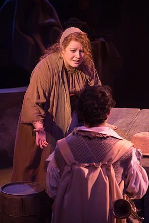 Theatre production: Man of LaMancha dress rehearsal.