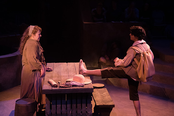 Theatre production: Man of LaMancha dress rehearsal.