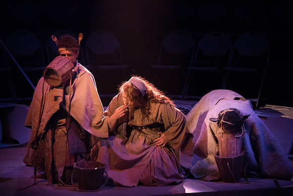 Theatre production: Man of LaMancha dress rehearsal.