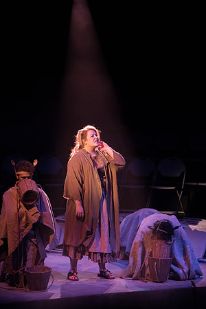 Theatre production: Man of LaMancha dress rehearsal.
