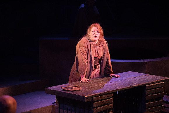 Theatre production: Man of LaMancha dress rehearsal.