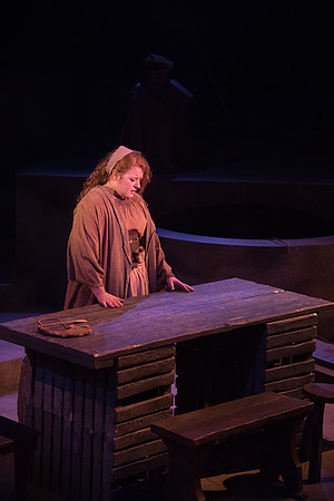 Theatre production: Man of LaMancha dress rehearsal.