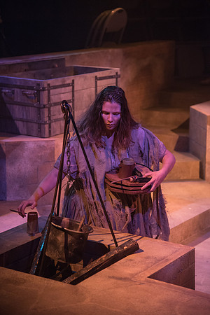 Theatre production: Man of LaMancha dress rehearsal.