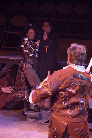 Theatre production: Man of LaMancha dress rehearsal.