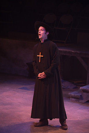 Theatre production: Man of LaMancha dress rehearsal.