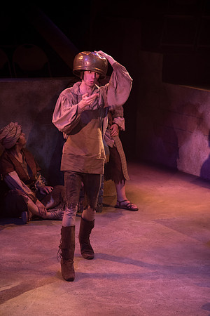 Theatre production: Man of LaMancha dress rehearsal.