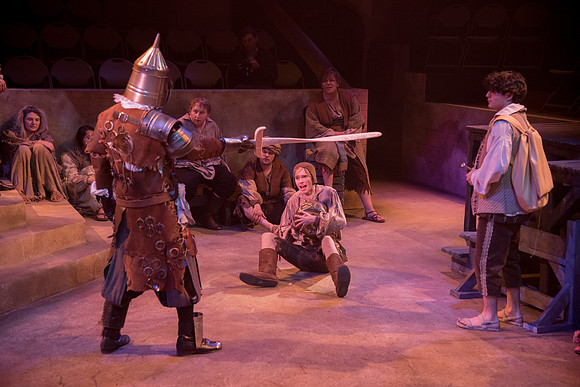 Theatre production: Man of LaMancha dress rehearsal.