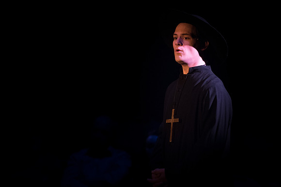 Theatre production: Man of LaMancha dress rehearsal.