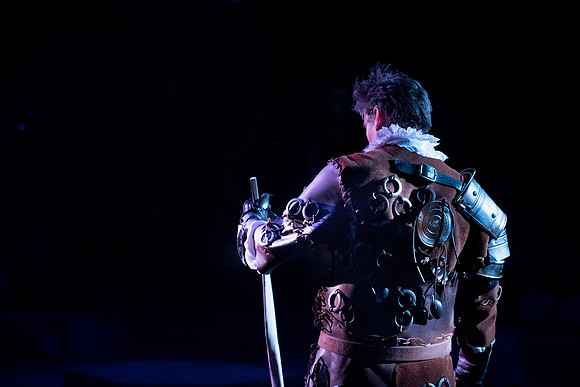 Theatre production: Man of LaMancha dress rehearsal.