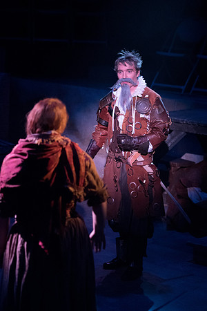 Theatre production: Man of LaMancha dress rehearsal.