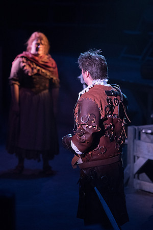 Theatre production: Man of LaMancha dress rehearsal.