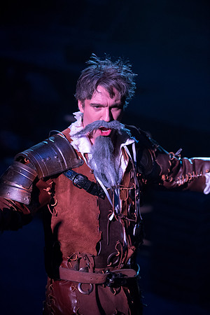 Theatre production: Man of LaMancha dress rehearsal.