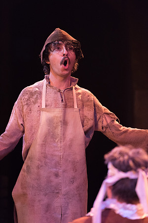 Theatre production: Man of LaMancha dress rehearsal.
