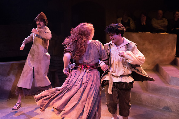 Theatre production: Man of LaMancha dress rehearsal.