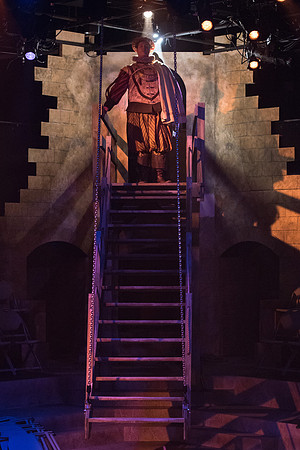 Theatre production: Man of LaMancha dress rehearsal.