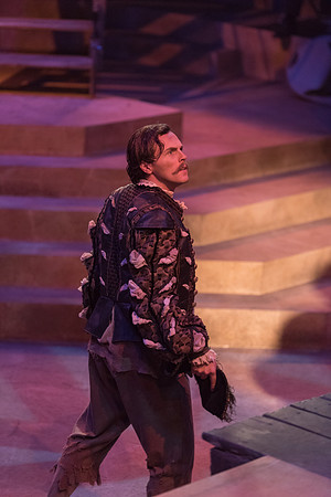 Theatre production: Man of LaMancha dress rehearsal.