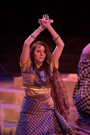 Theatre production: Man of LaMancha dress rehearsal.
