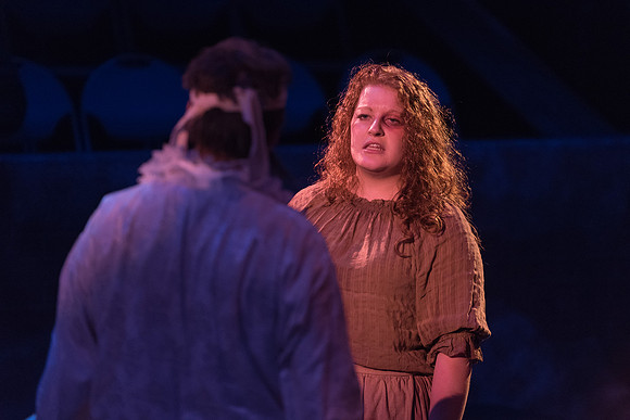 Theatre production: Man of LaMancha dress rehearsal.