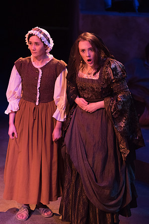 Theatre production: Man of LaMancha dress rehearsal.
