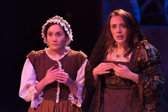 Theatre production: Man of LaMancha dress rehearsal.