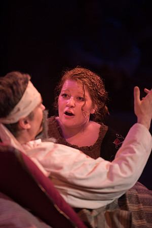 Theatre production: Man of LaMancha dress rehearsal.