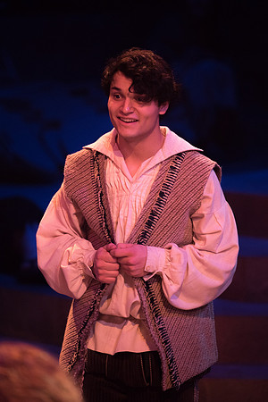 Theatre production: Man of LaMancha dress rehearsal.