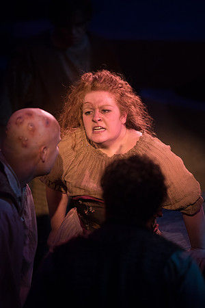 Theatre production: Man of LaMancha dress rehearsal.
