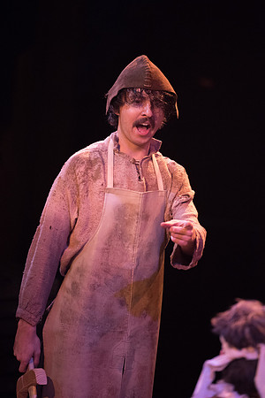 Theatre production: Man of LaMancha dress rehearsal.
