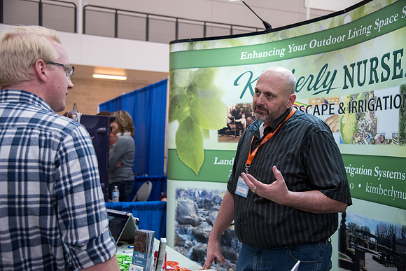 BYU-Idaho students attend the career fair. Students can find potential jobs and internships for their prospective majors at the fair.