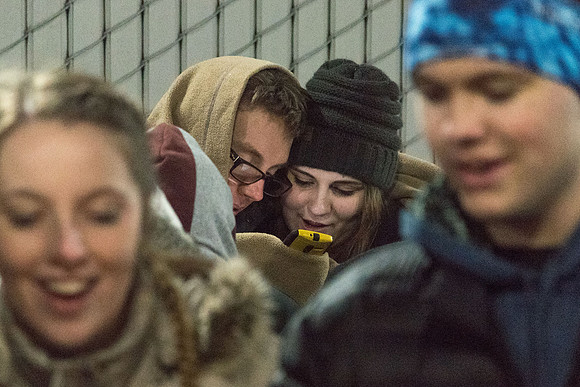 Student end their Sabbath day by singing the hymns together either in Spanish or in English under the Stadium.