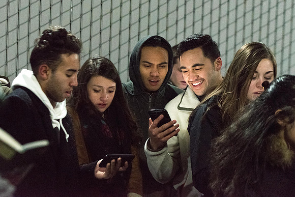 Student end their Sabbath day by singing the hymns together either in Spanish or in English under the Stadium.