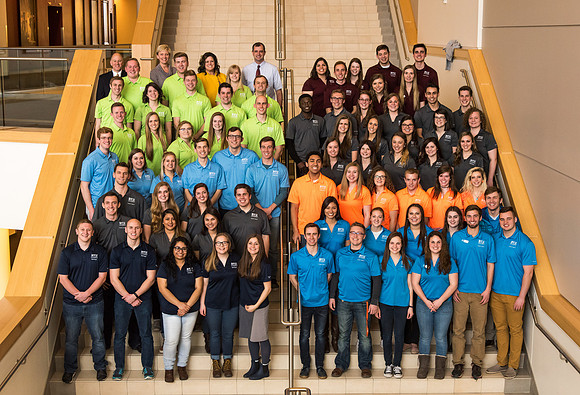 Group photo in the I-Center.