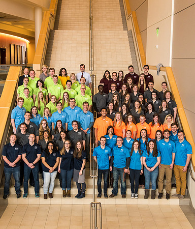 Group photo in the I-Center.