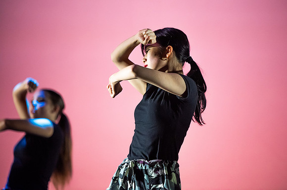 BYUI students dance in the multi-style performance, Extravadance.