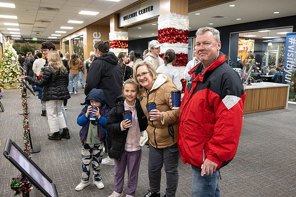 Christmas Tree lighting and festivities at BYU-Idaho.