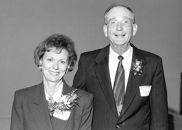 Presidents club Banquet. Gerald and Gae Taylor. Oct 1995