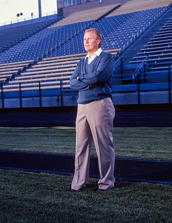 Coach Ron Haun. Jul 1989