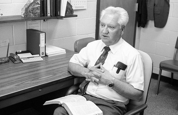 Employee Jerry Roundy.