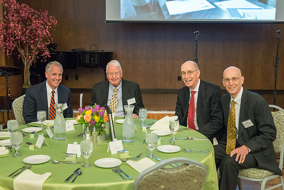 An evening with President Henry J. Eyring in the Church Office Building in Salt Lake City, Utah.