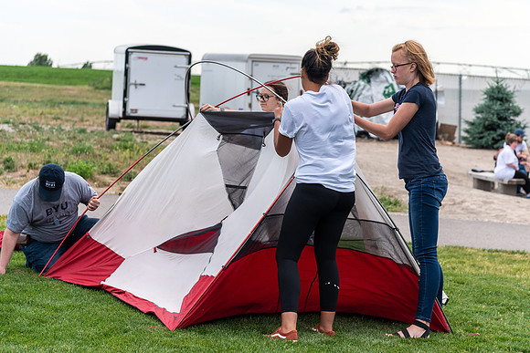 Hands Camping Activity - June 2021