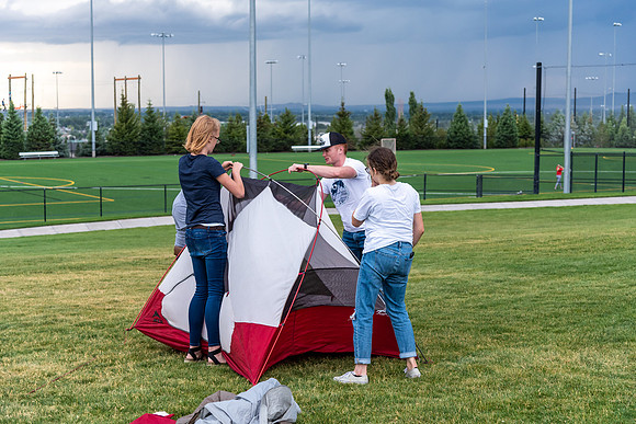 Hands Camping Activity - June 2021