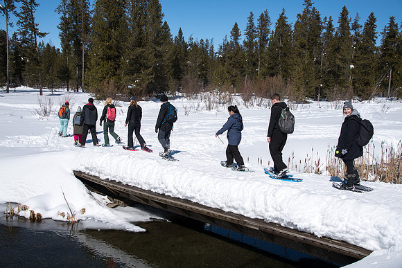 Snowshoeing- March 2018