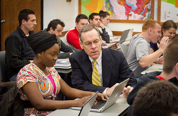The Business Productions and Operations Management class taught by Brother Clark provides power tools for future graduates in how to successfully run a business.