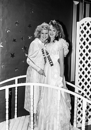 Homecoming Queen 1987 and 1988.